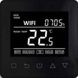 Wifi thermostaat voor elektrische vloerverwarming