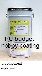 PU Butget hobby coating per blik