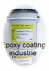 Epoxy coating glimmend per blik