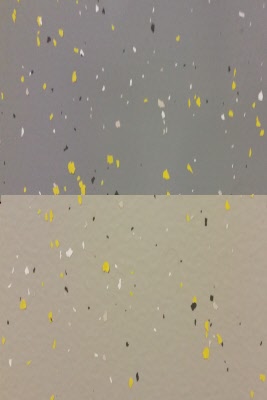 Extra kleur in te strooien kleurchips: Extra geel 10 gram per m²