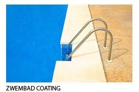 Zwembad coating standaard RAL kleuren. Watervast.