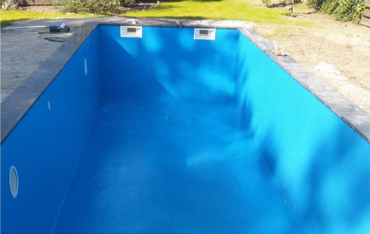 Zwembad coating Ral 5012 